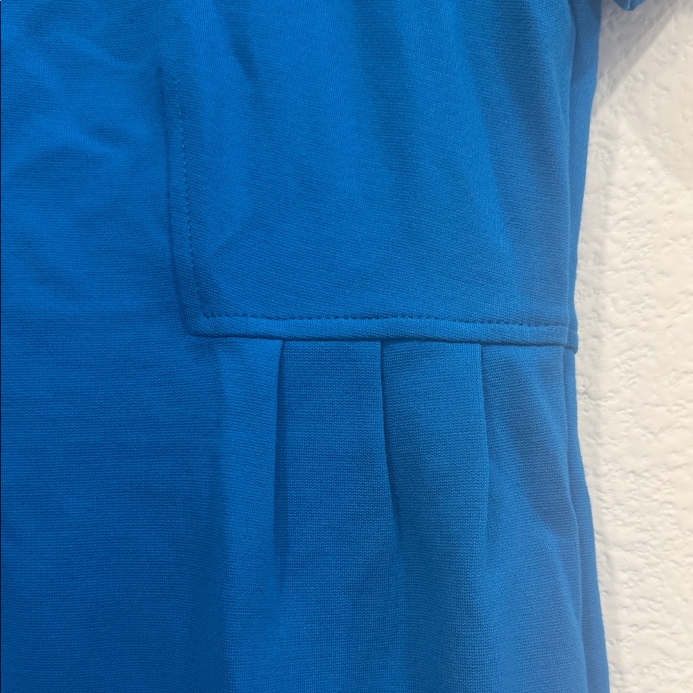 Diane Von Furstenberg Cobalt Blue Mini Dress - Picture 3 of 5
